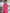 Adriana Crimson Puff-Sleeve Bustier Midi Dress