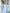Adriana Sky-Blue Puff-Sleeve Bustier Midi Dress