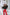 Beatrice Red High-Waist Fitted Flare Pants