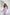 Beatrice Lavender Puff-Sleeve Midi Dress