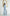 Eleonora Sky-Blue Double-Breasted Flared Two-Piece Suit