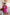 Adriana Crimson Casual Short Suit Two-Piece