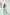Eleonora Tiffany-Blue Double-Breasted Flared Two-Piece Suit