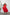 Red Backless Puff-Sleeve Midi Dress