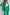 Adriana Green Belted Double-Breasted Crepe Suit Two-Piece