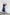 Adriana Blue Puff-Sleeve Buttoned Crepe Midi Dress