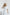Adriana White Buttoned Puff-Sleeve Midi Dress