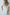 Adriana White Buttoned Puff-Sleeve Midi Dress