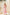 Eleonora Pink Shell-Pleated Bustier Spaghetti Strap Midi Dress