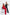 Camilla Red Sleeveless V-Neck Wide-Leg Jumpsuit