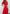 Adriana Red Buttoned Puff-Sleeve Midi Dress