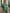 Aurora Green Puff-Sleeve Russian Satin Midi Dress