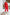 Adriana Red Slim-Fit Three-Piece Office Suit