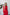 Adriana Red Thigh-Slit Long Sleeve Maxi Dress