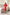 Adriana Red Puff-Sleeve Top & Midi Skirt Two-Piece Set