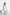 Beatrice White Vegan Leather Sweetheart Midi Dress