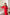 Adriana Red Puff-Sleeve Top & Midi Skirt Two-Piece Set