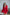 Adriana Red Backless Puff Sleeve Crepe Mini Dress