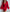 Adriana Red Backless Puff Sleeve Crepe Mini Dress