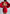 Adriana Red Backless Puff Sleeve Crepe Mini Dress