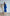 Adriana Blue Backless Puff Sleeve Crepe Midi Dress