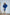 Adriana Blue Backless Puff Sleeve Crepe Midi Dress