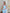 Adriana Sky-Blue Cape-Detail Peplum Chiffon Maxi Dress