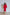 Adriana Red Backless Puff Sleeve Crepe Midi Dress