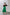 Adriana Green High Waist Slit Cuff Culottes