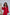 Adriana Red Backless Puff Sleeve Crepe Midi Dress