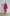 Adriana Crimson Backless Puff Sleeve Crepe Midi Dress