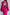Adriana Crimson Backless Puff Sleeve Crepe Midi Dress