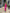 Aurora Crimson Puff Sleeve Satin Midi Dress
