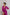 Aurora Fuchsia Satin Silk Wrap Long Sleeve Midi Dress