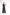 Adriana Black Evening One-Shoulder Gown Jumpsuit