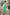 Aurora Green Puff-Sleeve Russian Satin Midi Dress
