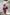 Aurora Purple Russian-Satin Puff Sleeve Midi Dress