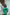 Aurora Green Wrap Long Sleeve Satin Midi Dress
