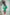 Aurora Green Wrap Long Sleeve Satin Midi Dress