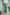 Adriana Green Backless Crepe Jumpsuit