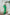 Adriana Green Belted Double-Breasted Crepe Suit Two-Piece