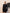 Fiamma Black Peplum Jacket Skirt Two-Piece Suit