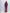 Aurora Bordeaux Suede Tailored Blazer & Flared Pants Two-Piece Suit