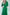 Camilla Green Puff Sleeve Midi Dress