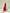 Adriana Red High Waist Wide Leg Slit Cuff Culottes