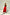 Adriana Red High Waist Wide Leg Slit Cuff Culottes