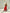 Adriana Red High Waist Wide Leg Slit Cuff Culottes