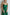 Aurora Emerald Satin Wide-Leg Palazzo Jumpsuit