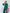 Beatrice Emerald Silk Long Sleeve Maxi Dress