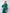 Beatrice Emerald Silk Long Sleeve Maxi Dress
